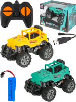 Машинка на р/у "Джип" 14см, свет,аккум.3.7V в компл, 2*АА не в компл