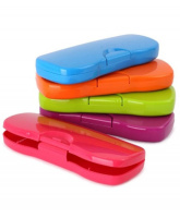 Пенал пластиковый "Intensive" ассорти