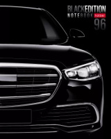 Тетрадь А5  96л кл. Hatber "Black Edition" глянц.лам., бел.100%