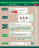 Тетрадь предметная А5 Химия, "WhatsBook" 48л, кл., тисн, белизна 100%