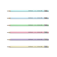 Карандаш Pastel НВ трехгранный с ластиком