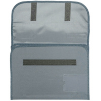 Папка д/труда А4 (325*240*40) 1отд. с ручками, ткань, липучка "Милый котик"