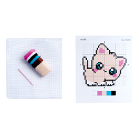 Набор  для вышивания крестиком "Кисонька" 5+