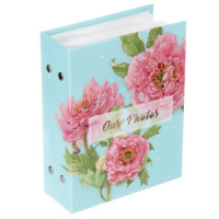 Фотоальбом 100 фото 10*15см Flower