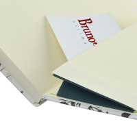 Записная книжка А6 100л. 7БЦ "Megapolis journal. Flora. Луговые травы" лин., резинка, кармашек