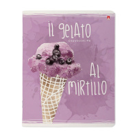 Тетрадь А5  96л кл. Альт "Gelato" софт-тач
