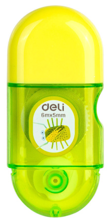 Корректирующая лента Deli 5мм*6м, ассорти