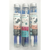 Набор ручка гелевая стираемая + 9 стержней MAZARI "Catodream" синяя, 0,5мм