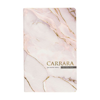 Ежедневник недат. А5 128л., кожзам, мягк.пер. "Carrara" ляссе
