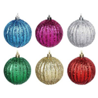 Ёлочный шар  8 см "Ассорти"