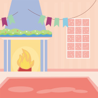 Набор для вырезания и оформления "С праздником!": 4 открытки