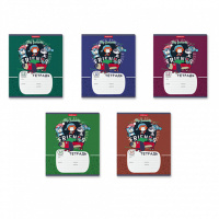 Тетрадь А5 12л лин. Erich Krause "Adventure Friends" MIX-PACK