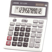 Калькулятор  12 разр. deVENTE" DD-1200  настольный, черный