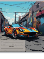 Тетрадь А5 12л косая лин. частая Проф-Пресс "Микс-5787"  (ПРОПИСЬ) 5диз.в блоке