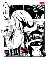 Тетрадь А5 48л кл. Hatber "Аниме-комикс" 5 диз.в блоке, белизна 98%