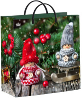 Пакет 26*24см (140мк) с пластиковой ручкой "Игрушки" мягкий пластик