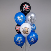 Шар с рисунком 12" Мой герой! 30 см 25 шт. в уп.