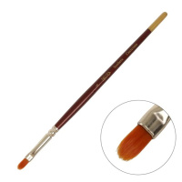 Кисть синтетика "Decola" овальная,  4