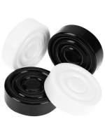 Шашки пластиковые без поля, классика 6+