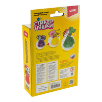 Выращивание кристаллов Стикерняшки "Арбузный перекус", красный кристалл