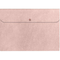 Папка  6 отд. на кнопке, Glitter Shine розовый