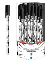 Ручка гелевая стираемая Centrum "Аниме Манга" софт-тач, синяя, 0,5мм