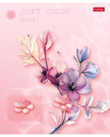 Тетрадь А5  80л кл. Hatber "Эстетика цветов" софт-тач, белизна 100%