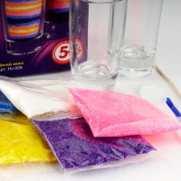 Набор Насыпные свечи "Яркий микс" 2шт