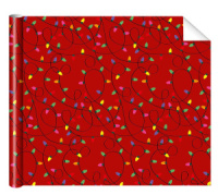 Бумага упаковочная 70*100см "Гирлянда"