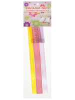 Закладки-ляссе самоклеящиеся А5 "Аленький цветочек" 3шт