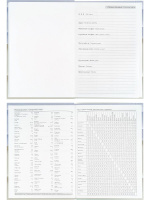 Ежедневник недат. А5 136л., 7БЦ "Минималистичный ежедневник-2" лен, фольга, мат.лам.