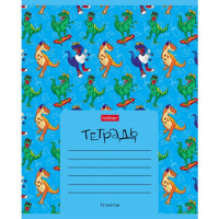 Тетрадь А5 12л лин. Hatber "Мой друг Дино", белизна 98%