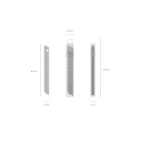 Лезвие сменное д\канц. ножа   9мм, 10шт