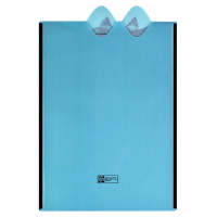 Папка д/тетрад. А4 (310*220) на липучке, пластик "Крэйзи пес" фигурн.выруб., УФ-печать