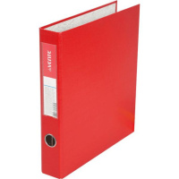 Папка 4 кольца 50мм РР А4 красная
