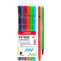 Набор капиллярных ручек "deVENTE" 0.4мм,  6цв.