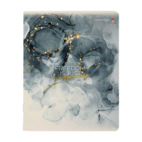 Тетрадь А5  96л кл. Альт "Мрамор" мат.лам.