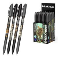 Ручка шариковая ErichKrause U-108 Stick Big City Cats 1.0, Ultra Glide Technology, цвет чернил синий