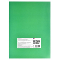 Тетрадь для нот А4 16л., вспом.линии нотного стана, вертик, скоба "Грустный котик"