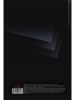 Тетрадь А4 7БЦ  80л кл. сшивка Проф-Пресс "Эстетика черного" глянц.лам.