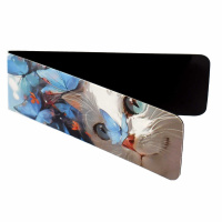 Набор закладок магнитных  2шт., "Коты" 30*80мм