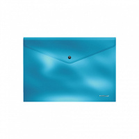 Конверт на кнопке А4 0,18мм, непрозрачн. Glossy Ice Metallic, ассорти