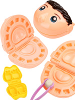 Набор пластилина 12цв. "Стоматолог" 29 предметов