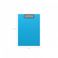 Клипборд А5 голубой НЕОН