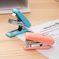 Степлер Deli №10 на 12 листов + скобы №10, антистеплер