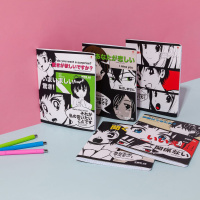 Тетрадь А5 48л кл. Альт "Manga anime" мат.лам., белизна 100%