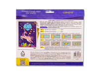 Набор для создания открытки со светодиодными лампочками "Единорог" 14+