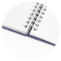 Скетчпад А5  40л., гребень, 120гр/м2 "Дом на озере" тв.обл.