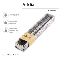 Ручка в футляре "Felicita. Вереск" шарик., 0,7мм, металл., синие чернила