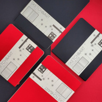 Скетчбук А5 100л., сшивка,100гр/м2, "SKETCHBOOK Sketch&Art. Original. Черный" бежевая